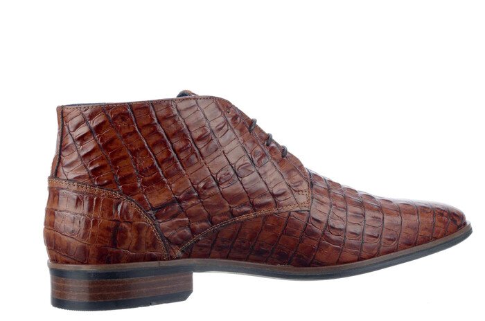 Albardon Berkelmans cognac croco afbeelding