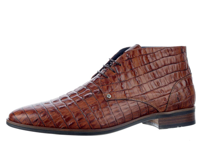 Albardon Berkelmans cognac croco afbeelding