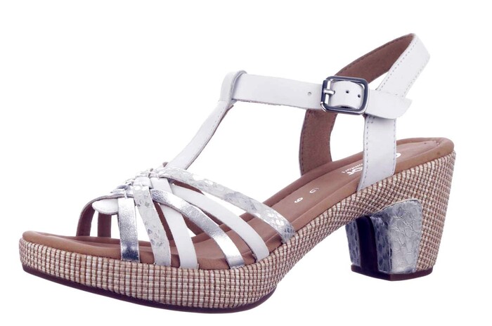 Witte gabor online sandalen