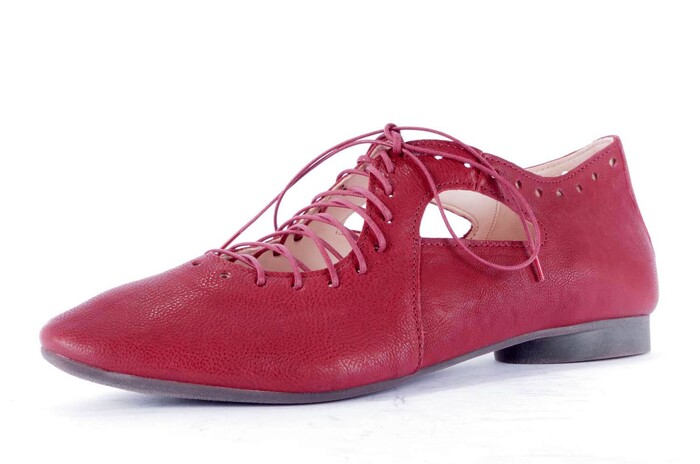 84284.70 THINK ROOD Veterschoenen Caland Schoen