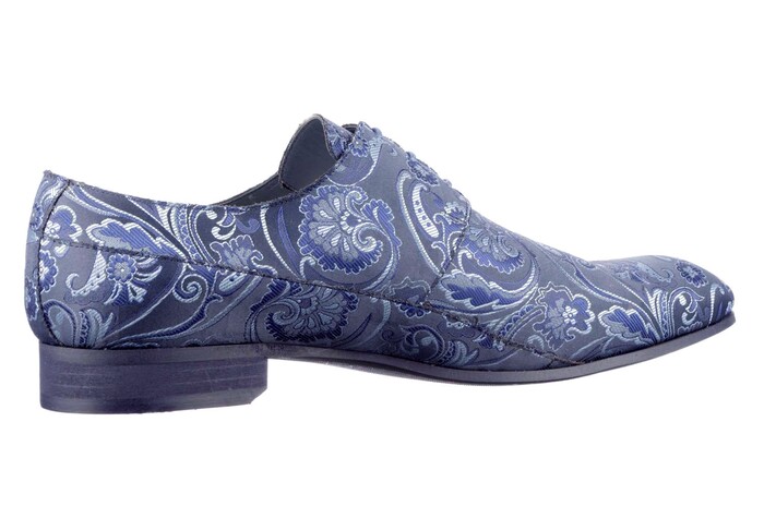 SASSANIDEN MASCOLORI BLAUW Veterschoenen Heren Caland Schoen