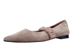 Babouche taupe/goud Sage-117