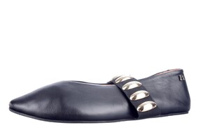 Babouche zwart/goud G-Eden-1